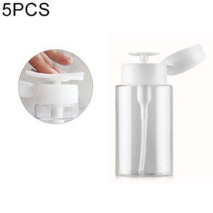Portable Liquid Push Down Pump Dispenser Bottle Empty Plastic Bottle Container, 100ml (OEM)