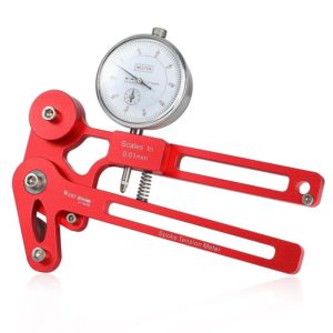 WEST BIKING Bicycle Spoke Tension Tester Precision Spokes Checker Bike Indicator Meter Tensiometer(Red) (WEST BIKING) (OEM)
