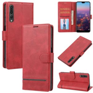 For Huawei P20 Pro Classic Wallet Flip Leather Phone Case(Red) (OEM)
