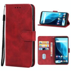 For CUBOT Note 9 Leather Phone Case(Red) (OEM)