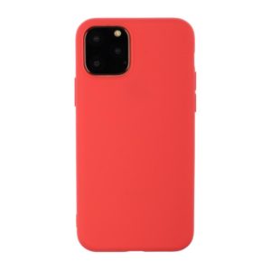 For iPhone 12 Pro Max Shockproof Frosted TPU Protective Case(Red) (OEM)