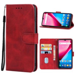 Leather Phone Case For Infinix Smart 5 Pro(Red) (OEM)