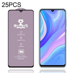 For Huawei Y8p 25 PCS 9H HD Large Arc High Alumina Full Screen Tempered Glass Film (OEM)