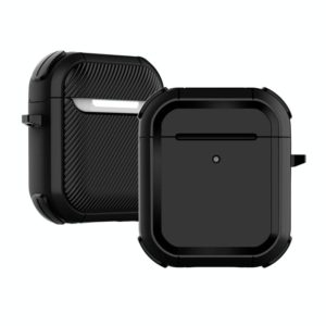 Wireless Earphones Shockproof Thunder Mecha TPU Protective Case For AirPods 1/2(Black) (OEM)