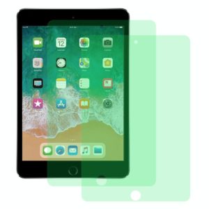 For iPad Mini 2019 & 4 2 PCS 9H 2.5D Eye Protection Green Light Explosion-proof Tempered Glass Film (OEM)