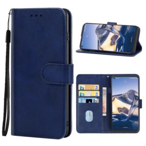 Leather Phone Case For Nokia 8 V 5G UW(Blue) (OEM)
