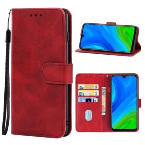For Huawei P smart 2020 Leather Phone Case(Red) (OEM)