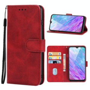 Leather Phone Case For ZTE Blade 20 Smart(Red) (OEM)