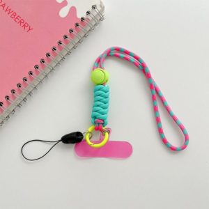 2 PCS Mobile Phone Colorful Lanyard With Patch(Ft0148) (OEM)