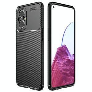 For OnePlus Nord 20 5G Carbon Fiber Texture Shockproof TPU Phone Case(Black) (OEM)