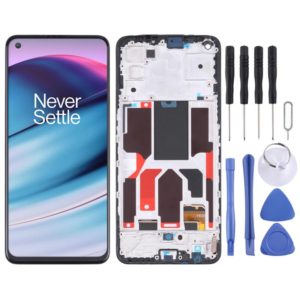 Original LCD Screen For Oneplus Nord CE 5G Digitizer Full Assembly with Frame (OEM)