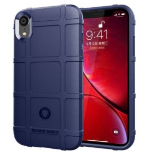 For iPhone XR Full Coverage Shockproof TPU Case(Blue) (OEM)