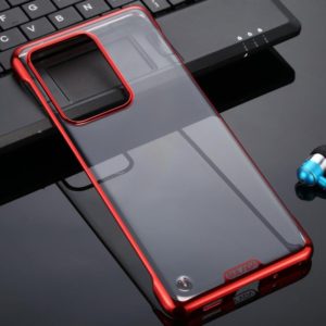 For Galaxy S20 Ultra SULADA Borderless Drop-proof Vacuum Plating PC Case(Red) (SULADA) (OEM)