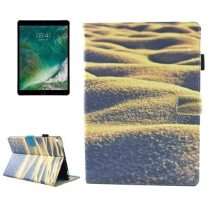 For iPad Pro 10.5 inch Desert Pattern Horizontal Flip Leather Protective Case with Holder & Card Slots & Wallet & Pen Slot &Sleep / Wake-up (OEM)
