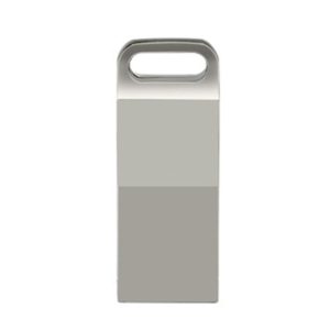 JHQG1 Step Shape Metal High Speed USB Flash Drives, Capacity: 32GB(Silver Gray) (OEM)