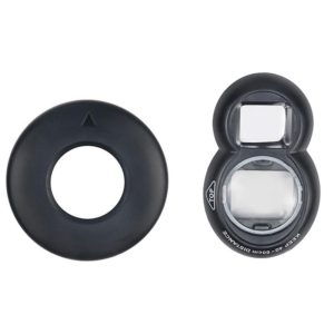 Mini Digital Camera Lens Selfie Mirror + Auxiliary Circle Set for FUJIFILM Instax Mini7+(Black) (OEM)