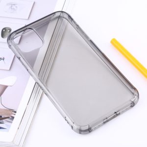 For iPhone 11 Pro Max Shockproof Thick Transparent TPU Protective Case (Grey) (OEM)