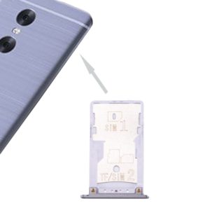 For Xiaomi Redmi Pro SIM & SIM / TF Card Tray(Grey) (OEM)