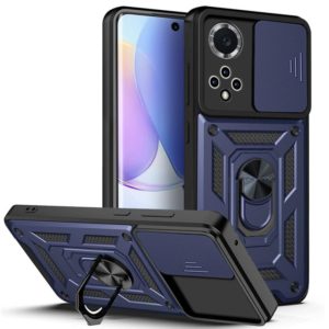 For Huawei nova 9 Sliding Camera Cover TPU+PC Phone Case(Blue) (OEM)