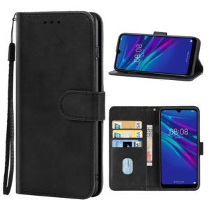 For Huawei Y6 2019 Leather Phone Case(Black) (OEM)
