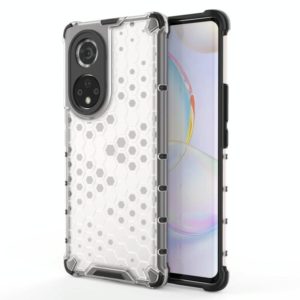For Honor 50 Pro Shockproof Honeycomb PC + TPU Protective Case(White) (OEM)