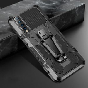 For LG Stylo 7 Machine Armor Warrior Shockproof PC + TPU Protective Case(Black) (OEM)