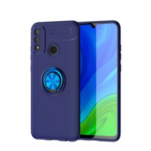 For Huawei P Smart (2020) Lenuo Shockproof TPU Protective Case with Invisible Holder(Blue) (lenuo) (OEM)