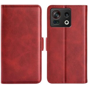 For ZTE nubia Z40S Pro Dual-side Magnetic Buckle Horizontal Flip Leather Phone Case(Red) (OEM)