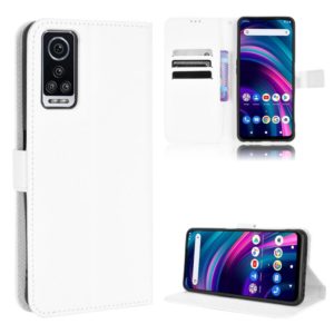 For BLU G91 Max Diamond Texture Leather Phone Case(White) (OEM)