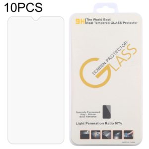 10 PCS 0.26mm 9H 2.5D Tempered Glass Film For BQ 6630L (OEM)