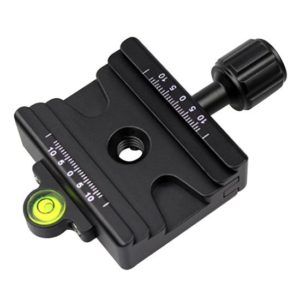 FCD-1 Dual-use Knob Quick Release Clamp Adapter Plate Mount for 39mm Arca / 32mm SLIDEFIX Quick Release Plate (OEM)