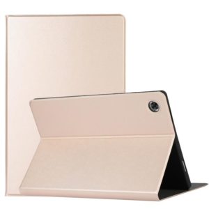 For Samsung Galaxy Tab A8 Voltage Craft Texture TPU Horizontal Flip Tablet Case(Gold) (OEM)
