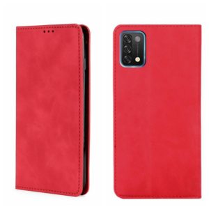 For UMIDIGI A11 Skin Feel Magnetic Horizontal Flip Leather Phone Case(Red) (OEM)