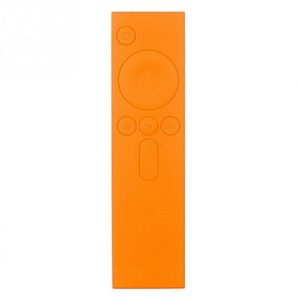 6 PCS Soft Silicone TPU Protective Case Remote Rubber Cover Case for Xiaomi Remote Control I Mi TV Box(Orange) (OEM)