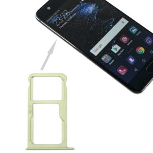 For Huawei P10 SIM Card Tray & SIM / Micro SD Card Tray(Green) (OEM)