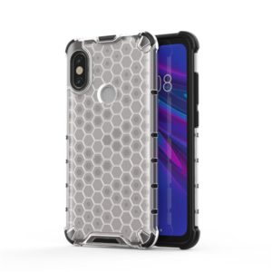 For Xiaomi Redmi Note5/Note5 Pro Shockproof Honeycomb PC + TPU Case(White) (OEM)