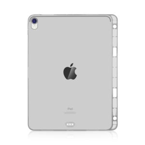 Highly Transparent TPU Soft Protective Case for iPad Pro 12.9 inch (2018), with Pen Slot (Transparent) (OEM)
