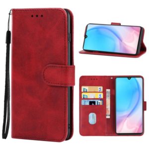 Leather Phone Case For CUBOT J9(Red) (OEM)