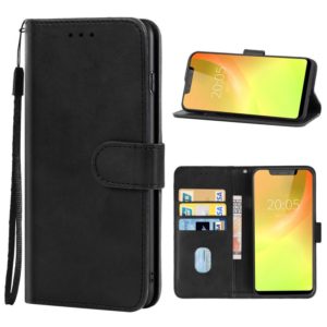 Leather Phone Case For Blackview A30(Black) (OEM)