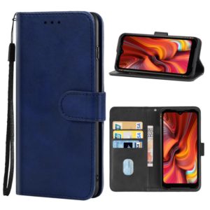 Leather Phone Case For DOOGEE S96 Pro(Blue) (OEM)