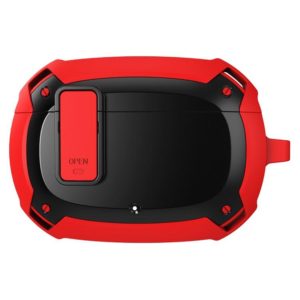 Bumblebee Armor Earphone Protective Case with Switch & Hook For Beats Studio Buds(Red + Black) (OEM)