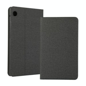For Huawei MatePad T8 / C3 8 inch Voltage Craft Cloth TPU Horizontal Flip Leather Case with Holder(Black) (OEM)