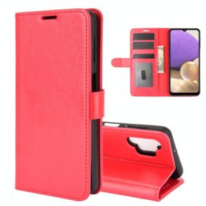 For Samsung Galaxy A32 5G R64 Texture Single Horizontal Flip Protective Case with Holder & Card Slots & Wallet& Photo Frame(Red) (OEM)