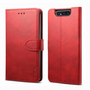 For Galaxy A80 / A90 GUSSIM Business Style Horizontal Flip Leather Case with Holder & Card Slots & Wallet(Red) (GUSSIM) (OEM)