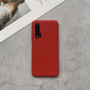 For Huawei Nova 6 Shockproof Frosted TPU Protective Case(Red) (OEM)
