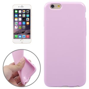 Pure Color Pattern TPU Case for iPhone 6 & 6S(Pink) (OEM)