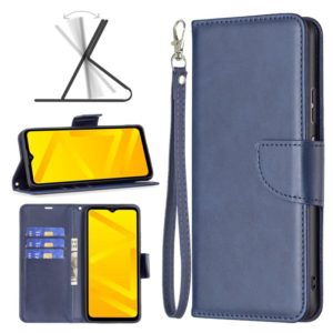For ZTE Blade A71 Retro Lambskin Texture Leather Phone Case(Blue) (OEM)
