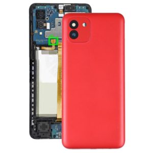 For Samsung Galaxy A03 SM-A035F Battery Back Cover (Red) (OEM)