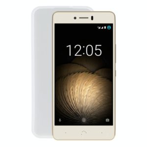 TPU Phone Case For BQ U Lite / Aquaris U Lite(Transparent White) (OEM)