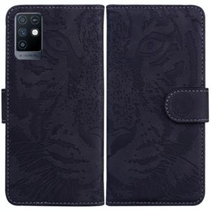 For Infinix Note 10 X693 Tiger Embossing Pattern Horizontal Flip Leather Phone Case(Black) (OEM)